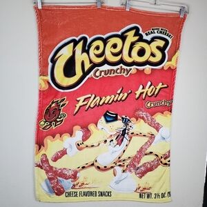 Cheetos Flamin' Hot Blanket
